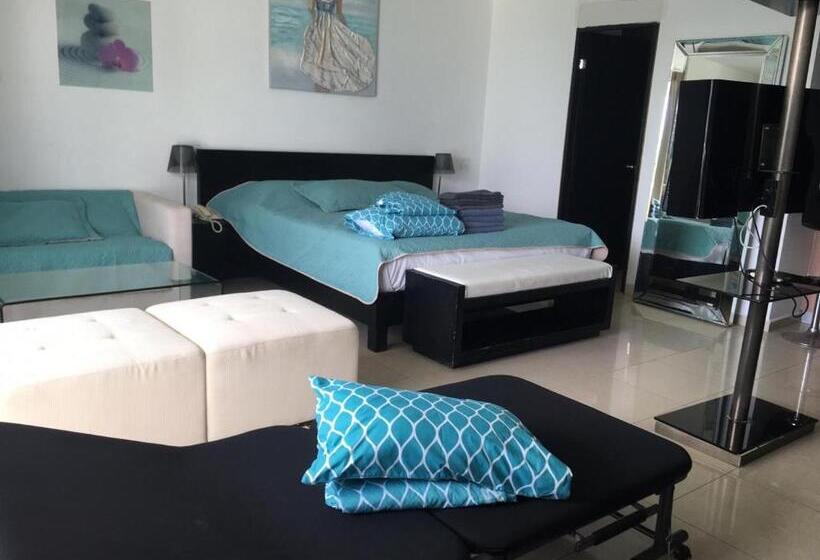 스탠다드 스튜디오 킹침대, Town Center Paradise In Playa Blanca