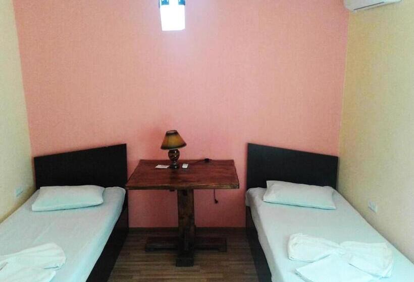 스탠다드 룸 더블 침대 2개, Domino Yerevan Hostel