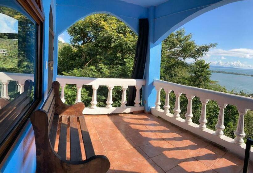 غرفة ديلوكس مطلّة علي البحر مزوَّدة بشُرفة, El Paraiso Azul