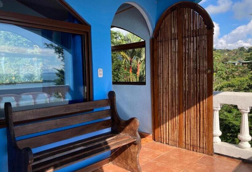 غرفة ديلوكس مطلّة علي البحر مزوَّدة بشُرفة, El Paraiso Azul