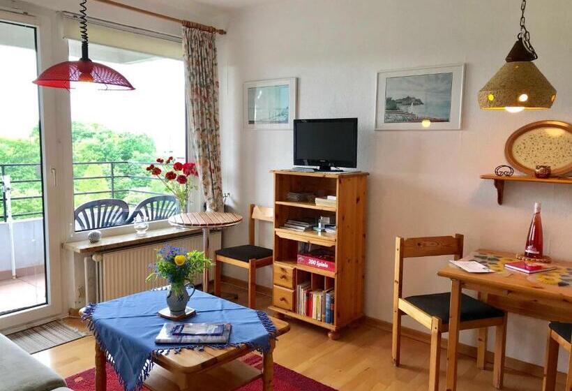 Апартаменты 1 Спальня с Балконом, Gluecksburg 2 _ Ferienwohnung 3822