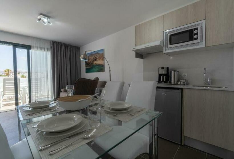 침실 2개 디럭스 아파트, Bitacora Lanzarote Club