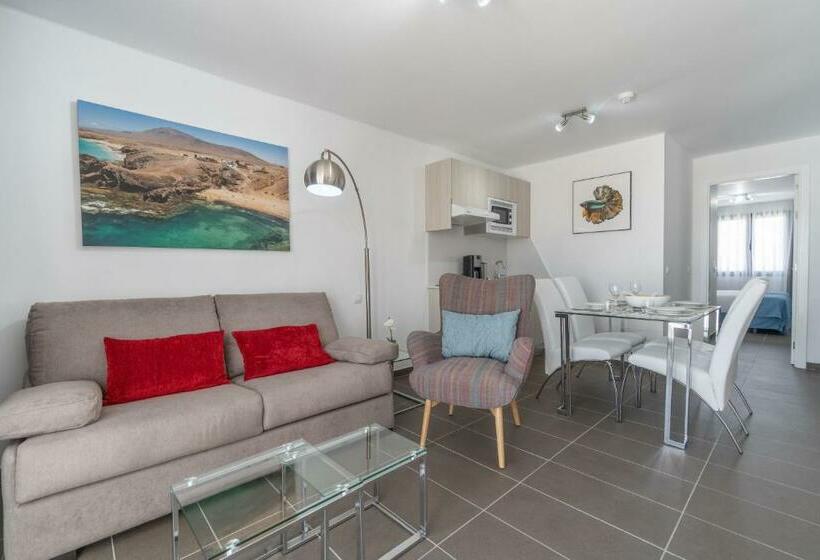 침실 2개 디럭스 아파트, Bitacora Lanzarote Club