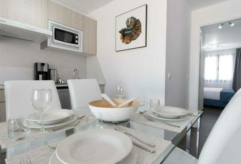 침실 2개 디럭스 아파트, Bitacora Lanzarote Club