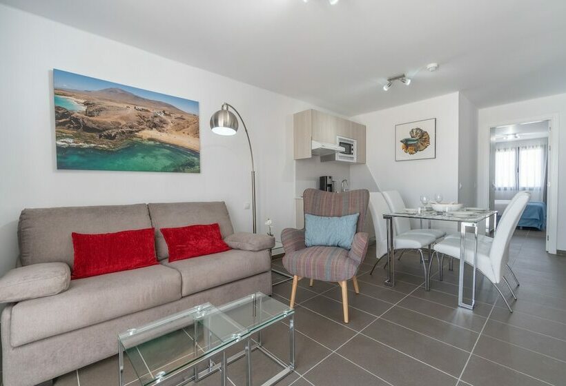 침실 2개 디럭스 아파트, Bitacora Lanzarote Club