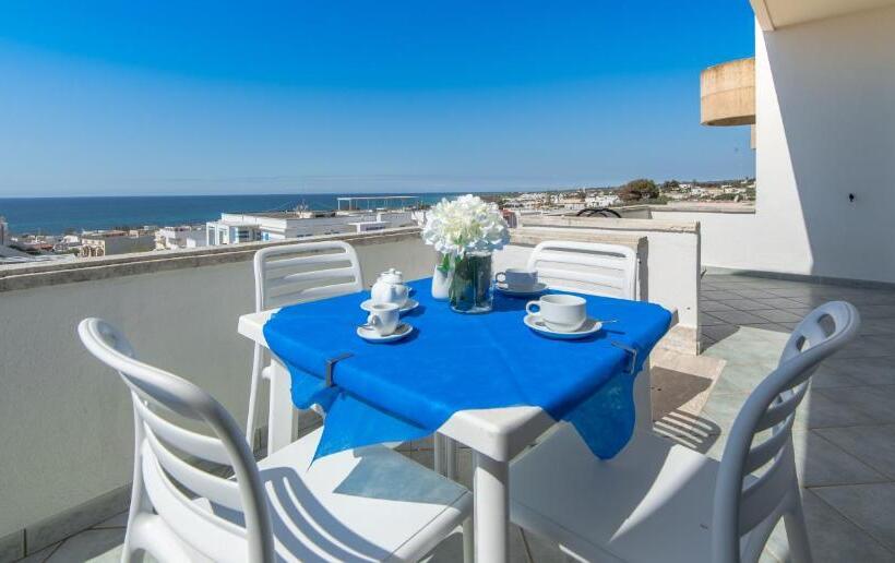 Апартаменты 1 Спальня Вид на Море, Spiaggia Bianca Apartments