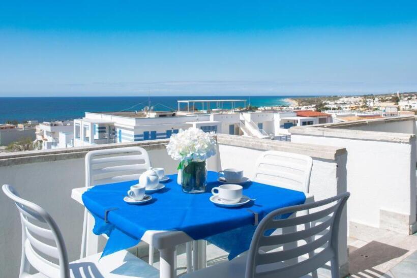 דירת חדר נוף לים, Spiaggia Bianca Apartments