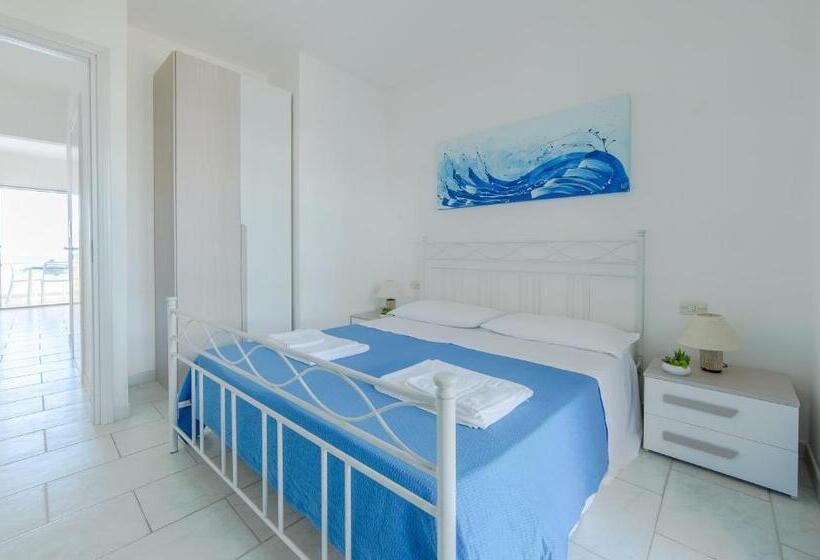 Апартаменты 1 Спальня с Террасой, Spiaggia Bianca Apartments