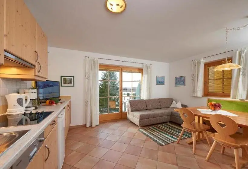 バルコニー付２ベッドルームアパートメント, Appartement Hotel Sonneck