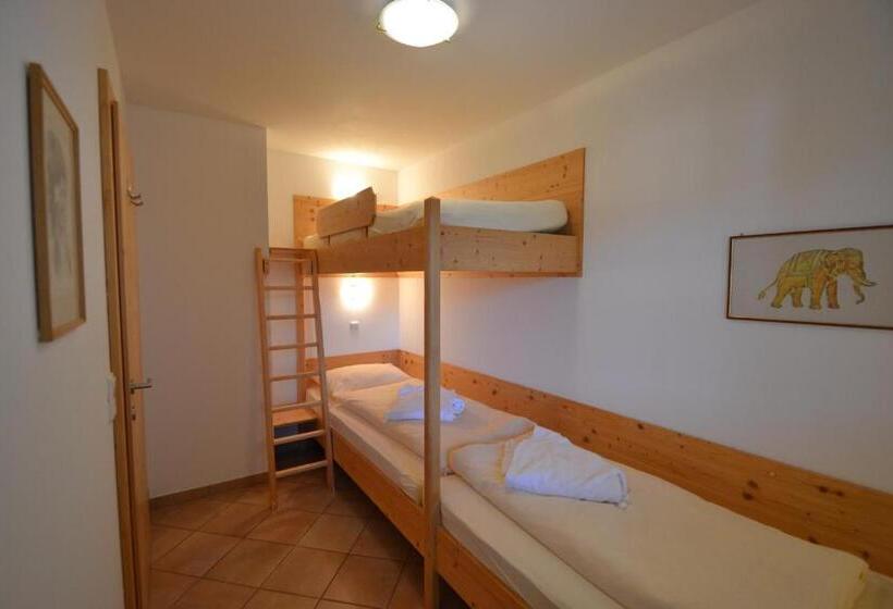 شقة غرفتين نوم مزودة بشُرفة, Appartement Hotel Sonneck