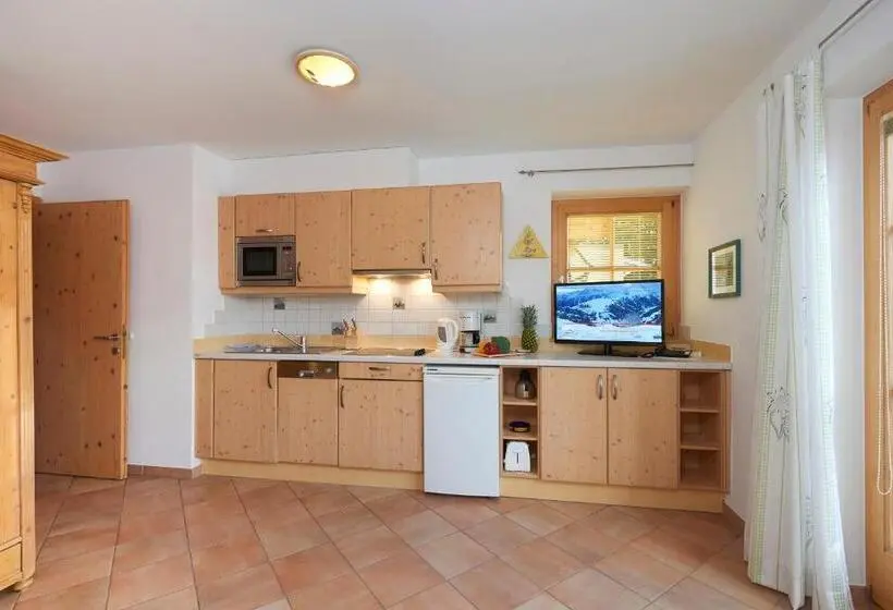 テラスつきの２ベッドルームアパートメント, Appartement Hotel Sonneck