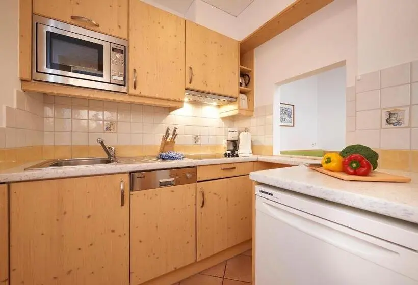 ガーデンビューの２ベッドルームアパート, Appartement Hotel Sonneck
