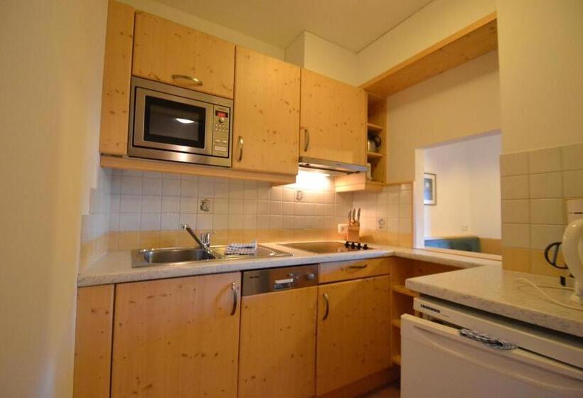 شقة غرفتين نوم مطلة على الحديقة, Appartement Hotel Sonneck