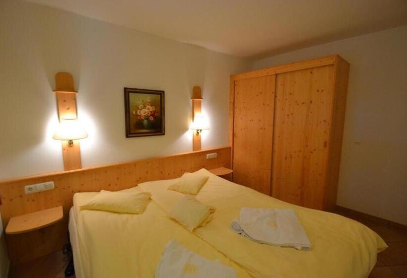 شقة غرفتين نوم مطلة على الحديقة, Appartement Hotel Sonneck