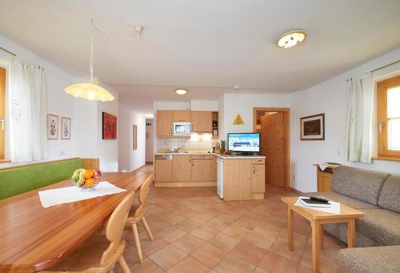 Апартаменты 1 Спальня с Террасой, Appartement Hotel Sonneck