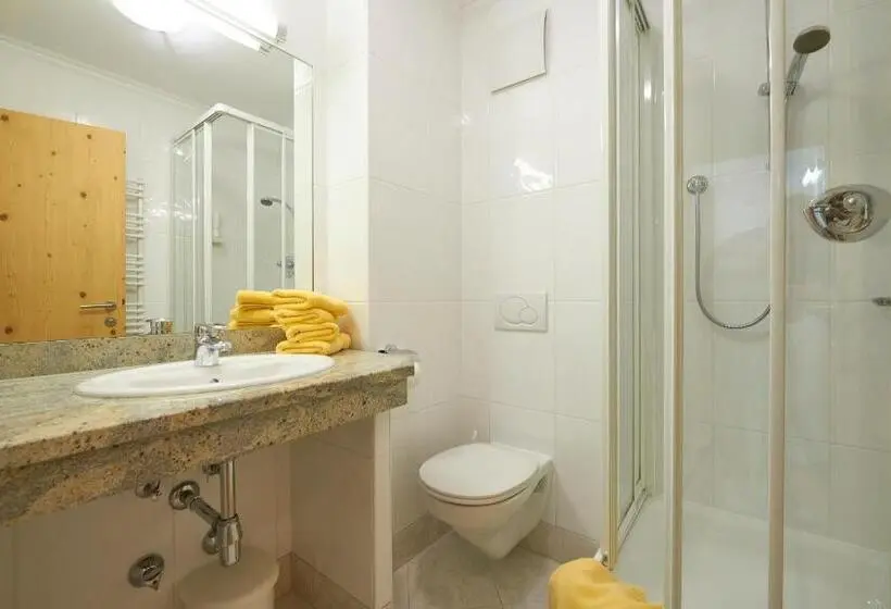 テラス付き１ベッドルームアパートメント, Appartement Hotel Sonneck