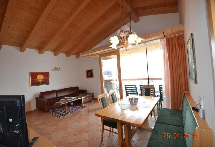 شقة ديلوكس غرفتين نوم, Appartement Hotel Sonneck