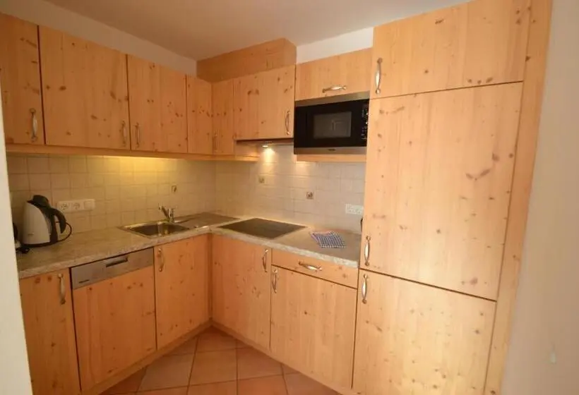 １ベッドルームのデラックスアパートメント, Appartement Hotel Sonneck
