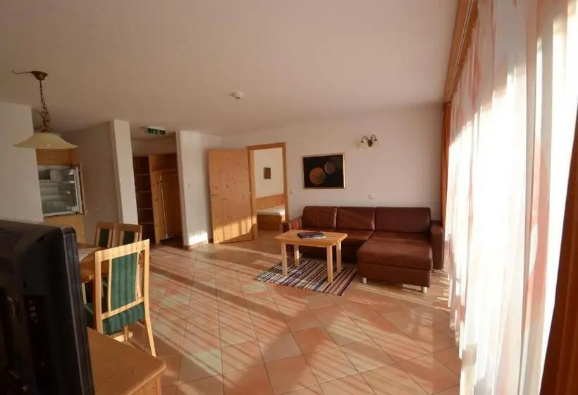 １ベッドルームのデラックスアパートメント, Appartement Hotel Sonneck
