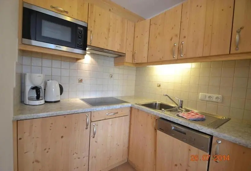 １ベッドルームアパートメント, Appartement Hotel Sonneck