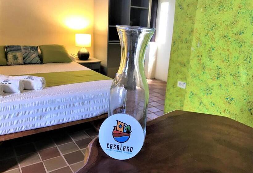 バルコニー付きデラックスルーム, Casa Del Lago Lodging House
