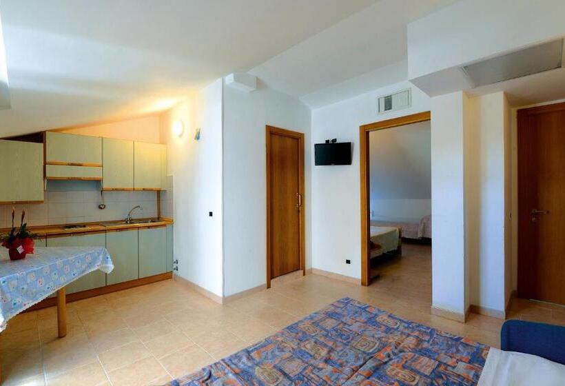 Апартаменты 1 Спальня с Балконом, Residence Margherita