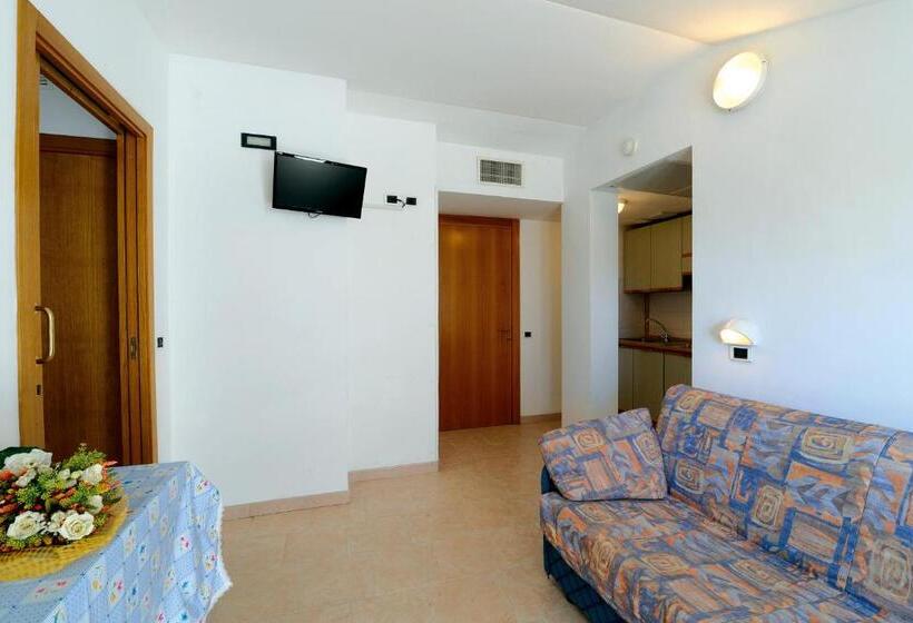 Апартаменты 1 Спальня с Балконом, Residence Margherita