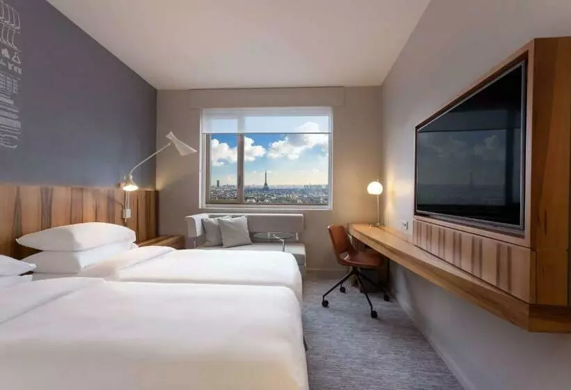 景色の見えるデラックスルーム, Hyatt Regency Paris Etoile