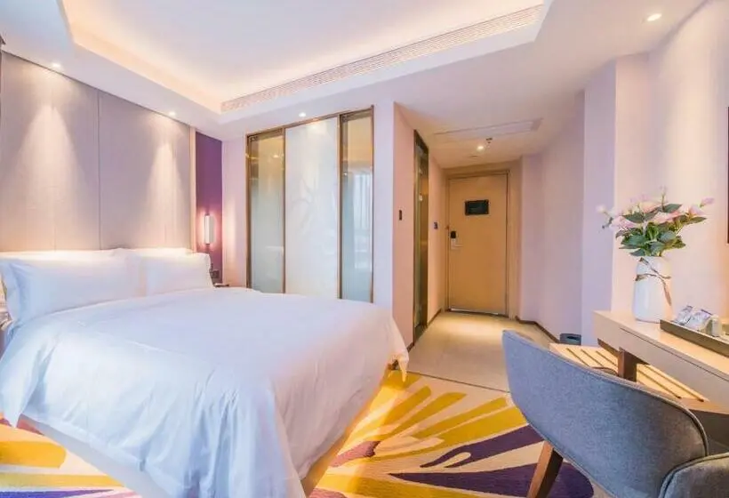 キングサイズベッドのデラックスルーム, Lavande Hotels·zhuhai Qinglv Middle Road Opera House