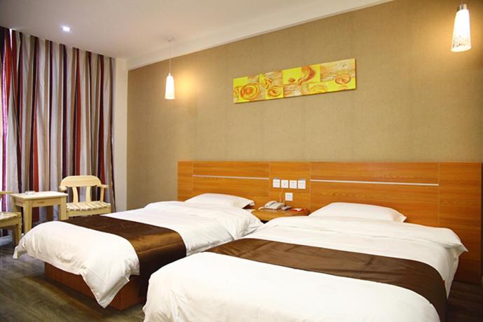 חדר סטנדרט, Thank Inn Chain Hotel Hebei Hengshui North Ronghua Ave