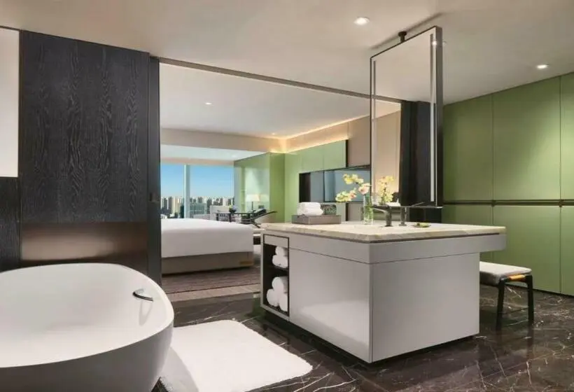 キングサイズベッドのデラックスルーム, Intercontinental Xi An North, An Ihg
