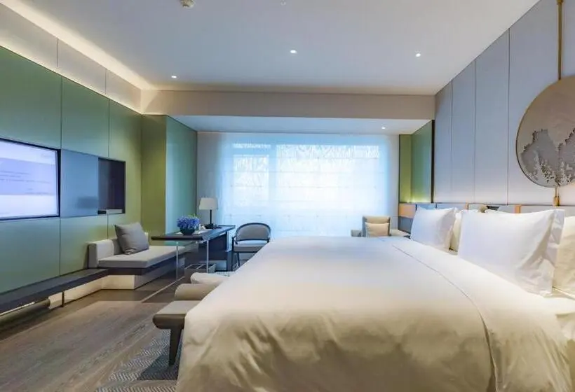 キングサイズベッドのデラックスルーム, Intercontinental Xi An North, An Ihg