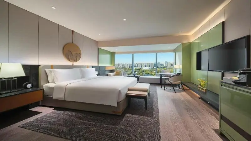 キングサイズベッドのクラブルーム, Intercontinental Xi An North, An Ihg