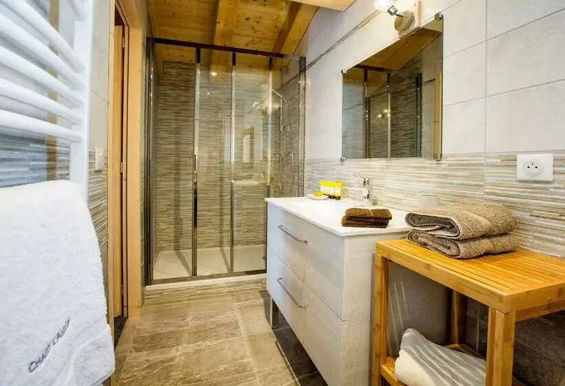 バルコニー付きデラックスルーム, Chalet L’aiglon