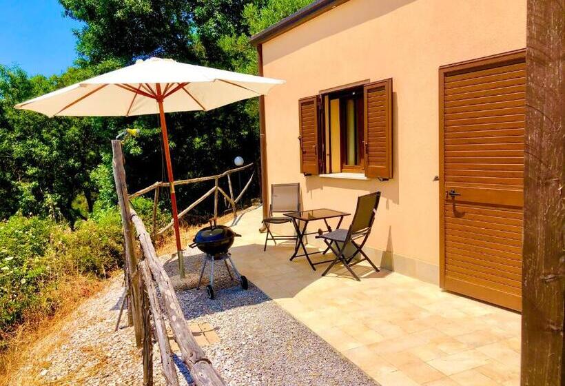 テラス付き1ベッドルームアパートメント, Cuore Della Valle