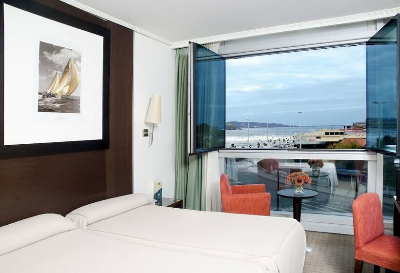 غرفة قياسية مطلّة علي البحر, Abba Playa Gijon