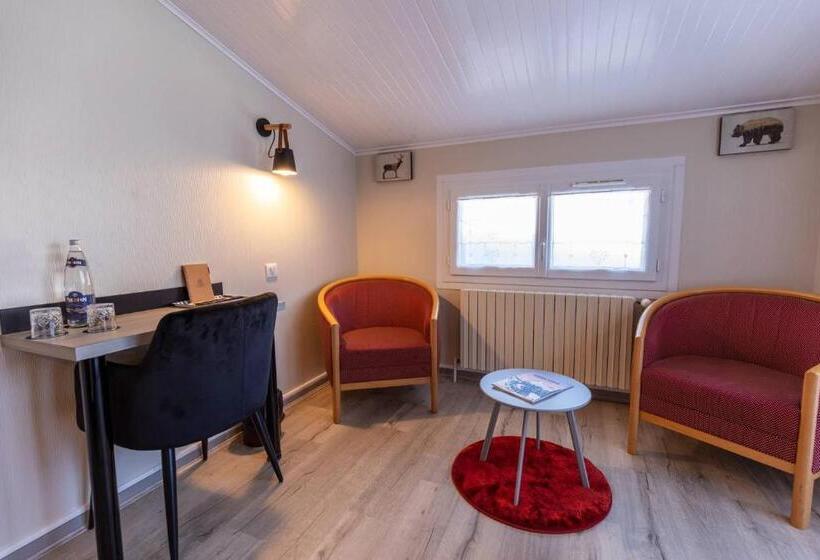 수피리어 테라스 룸, Logis Le Vernay