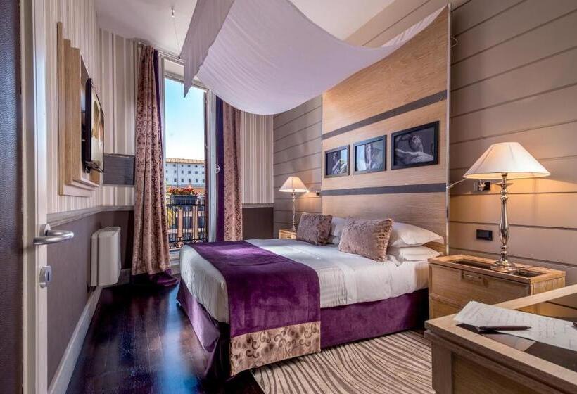 דירה בת חדר שינה 1 עם מרפסת, The Inn At The Spanish Steps