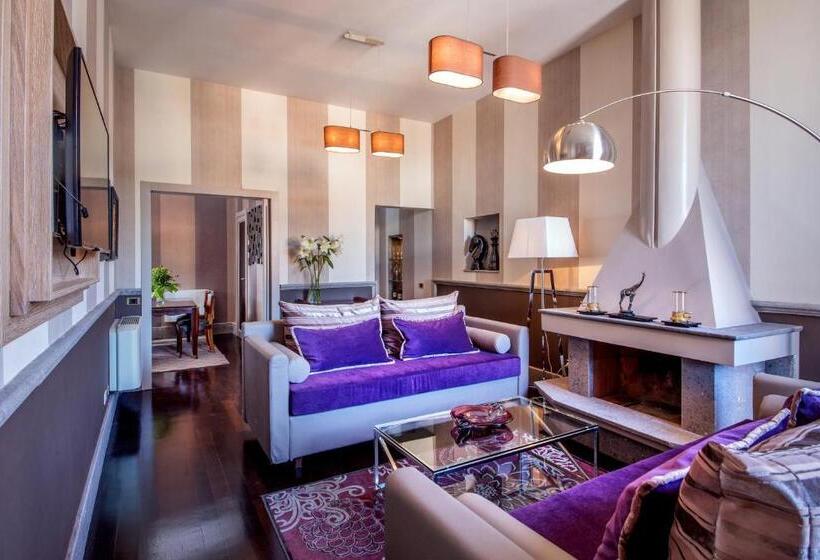 דירה בת חדר שינה 1 עם מרפסת, The Inn At The Spanish Steps