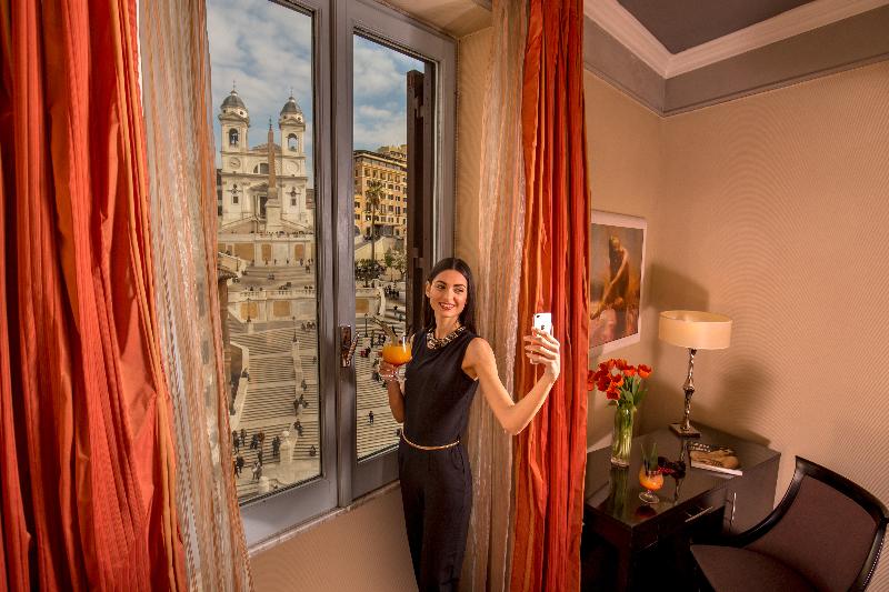 חדר סטנדרט עם נוף, The Inn At The Spanish Steps