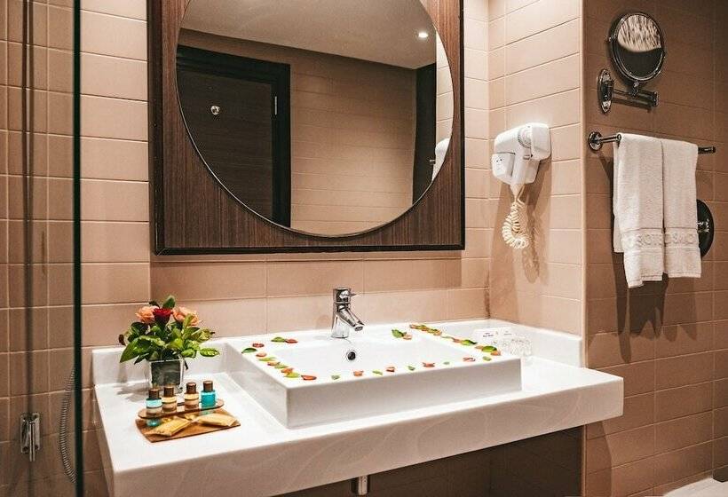 اتاق استاندارد چهار تخته با چشم‌انداز دریا, Rosa Beach Thalasso and Spa