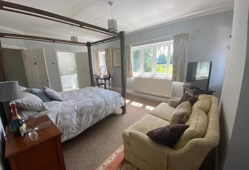 キングサイズベッドのデラックスルーム, Chadwell Hill Farm