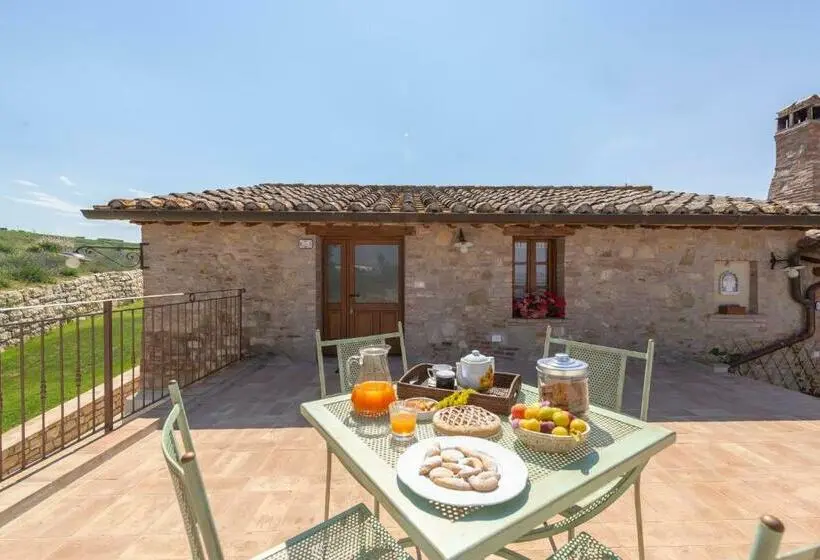 テラス付き1ベッドルームアパートメント, Agriturismo Casa Vecchia