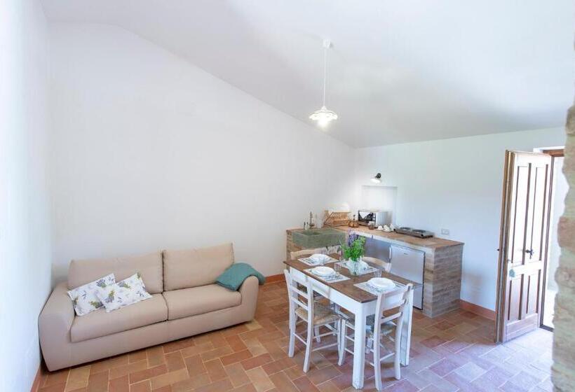 テラス付き１ベッドルームアパートメント, Agriturismo Casa Vecchia