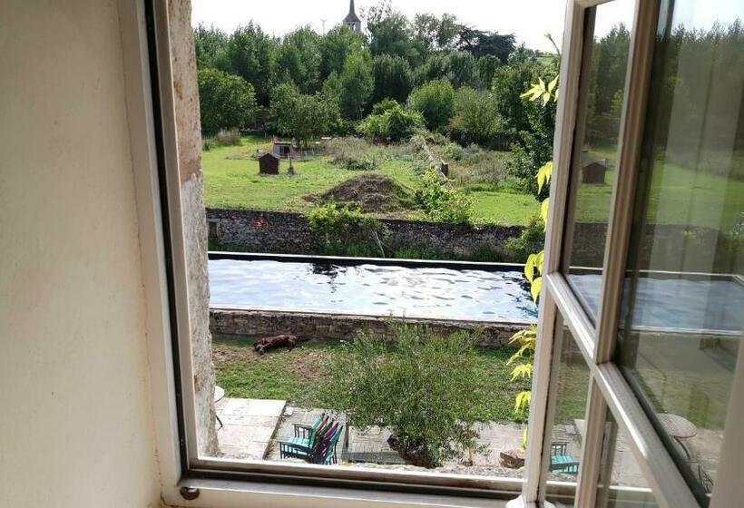 标准间带游泳池, Le Manoir De Gâtines