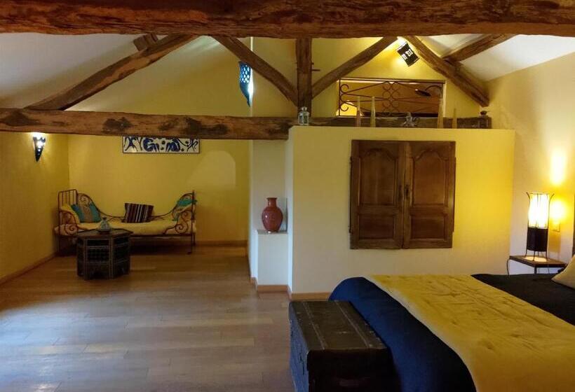 带大床的标准间, Le Manoir De Gâtines