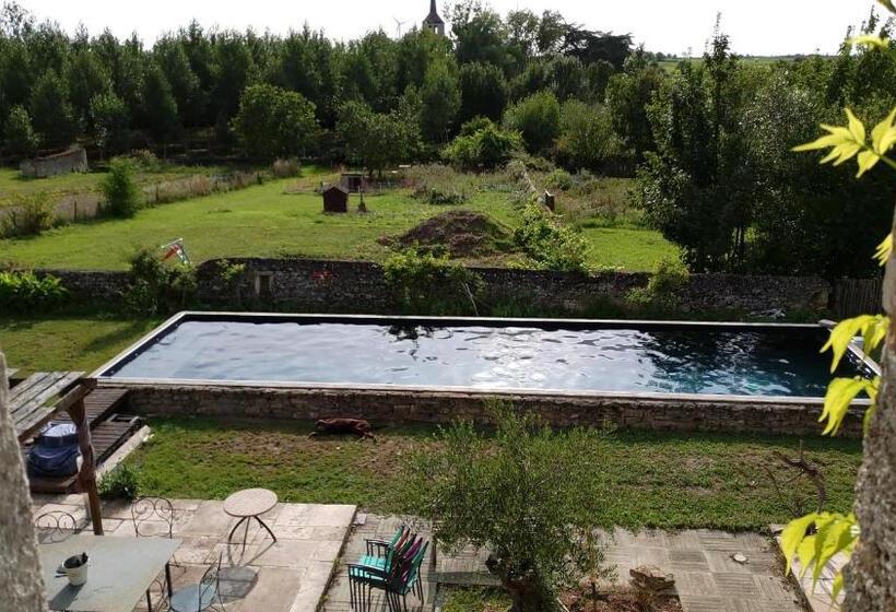 带大床的标准间, Le Manoir De Gâtines