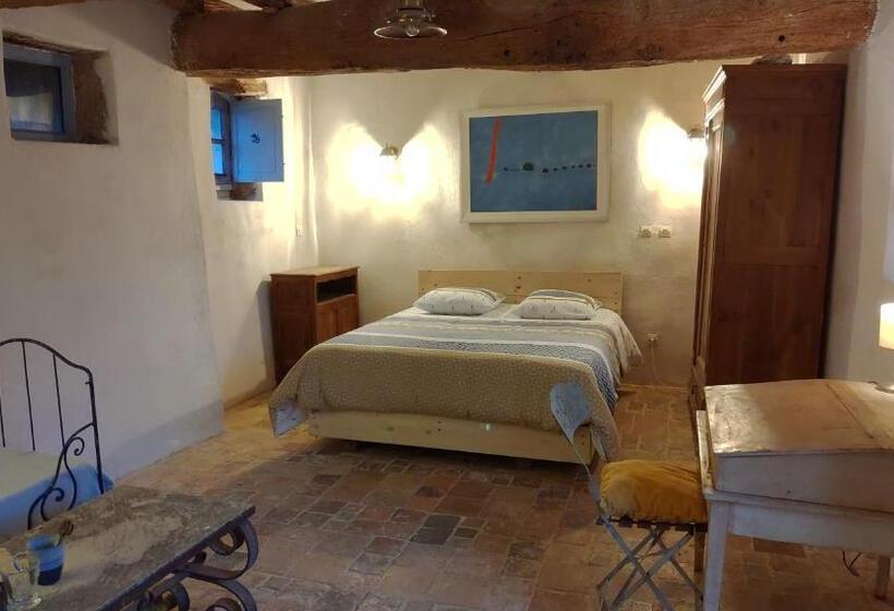 带大床的标准间, Le Manoir De Gâtines