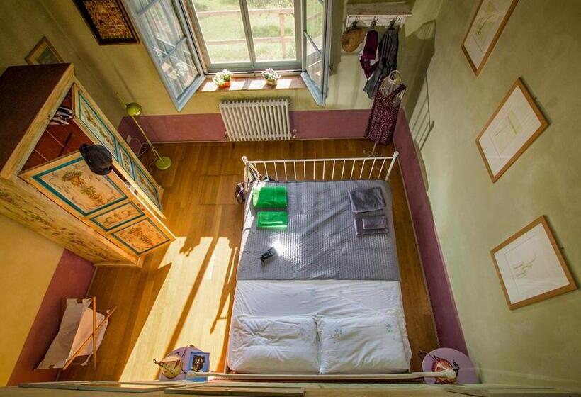 带1个卧室的带阳台的公寓, Agriturismo La Fonte