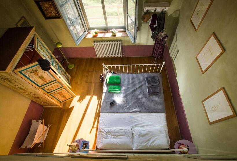 带1个卧室带花园景观的公寓, Agriturismo La Fonte